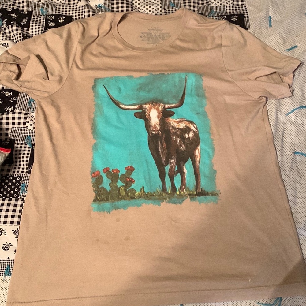 Western Longhorn shirt